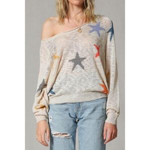 Star Lightweight Pullover Sweater